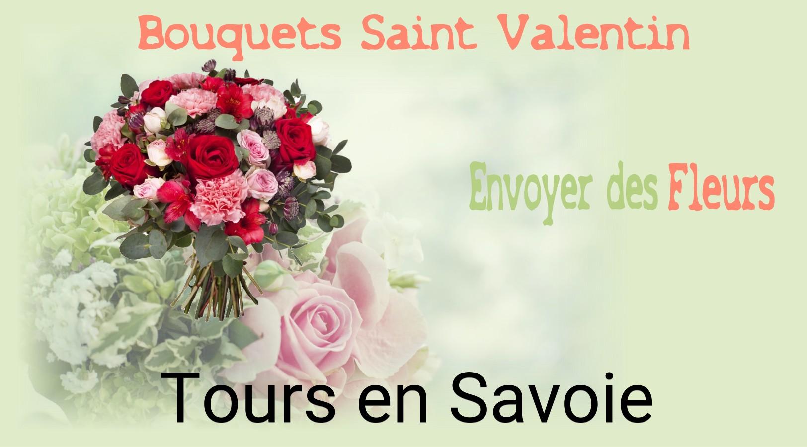 Roses de Saint-Valentin livrées à Tours-en-Savoie